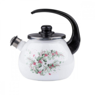 Czajnik emalia 2,5L eukaliptus